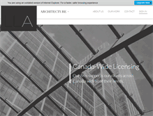 Tablet Screenshot of llarch.ca